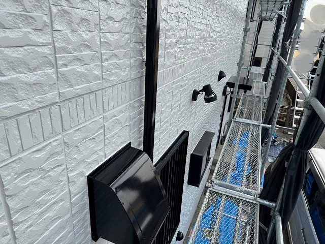 牛久市外壁塗装工事完了